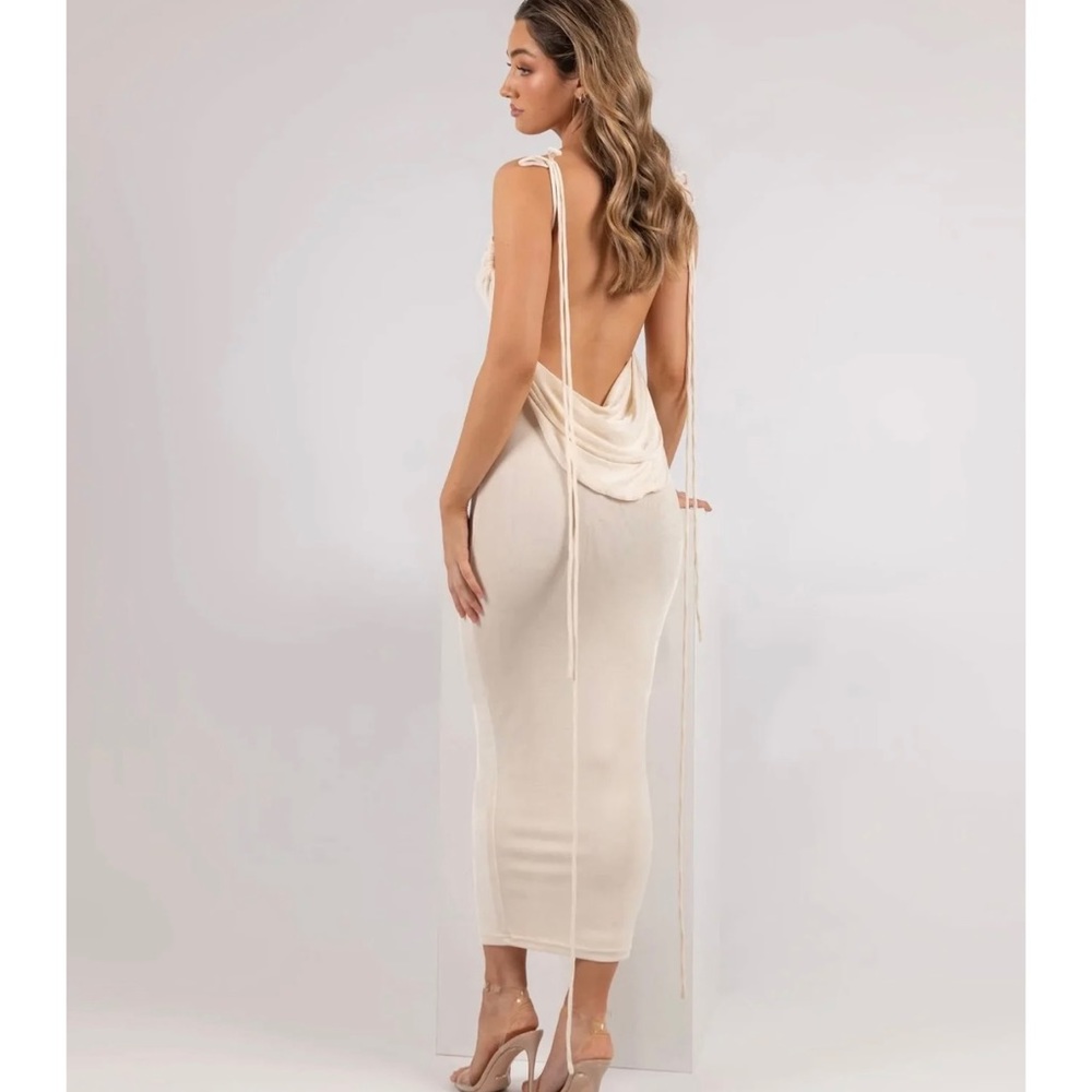 Melani open back dress